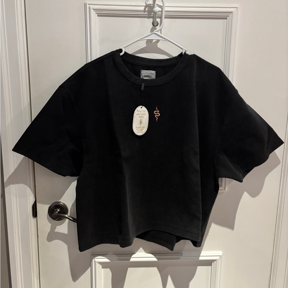 Oversized T-Shirt with Embroidered Detail